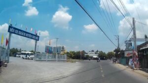 bến xe chợ mới
