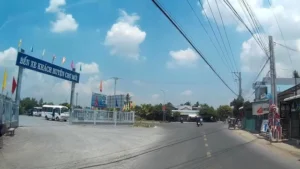 bến xe chợ mới