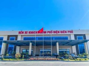 bến xe điện biên