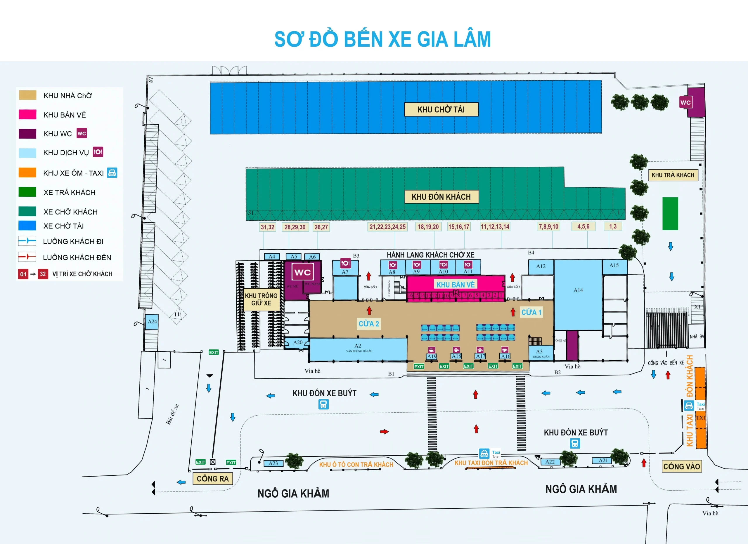 bến xe gia lâm - Hình 3