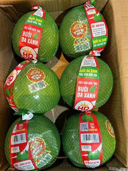 bưởi da xanh Bến Tre - Hình 4