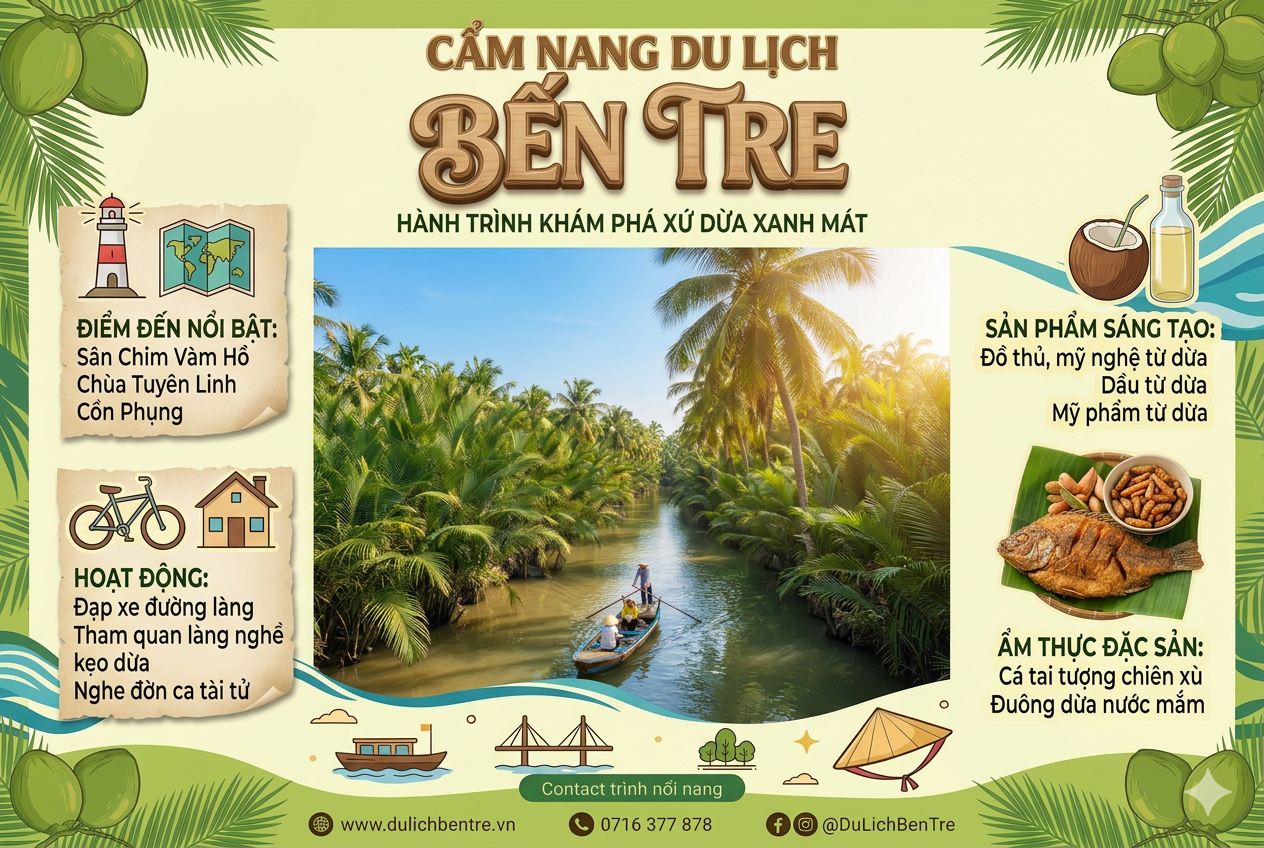 cẩm nang du lịch Bến Tre - Hình 5