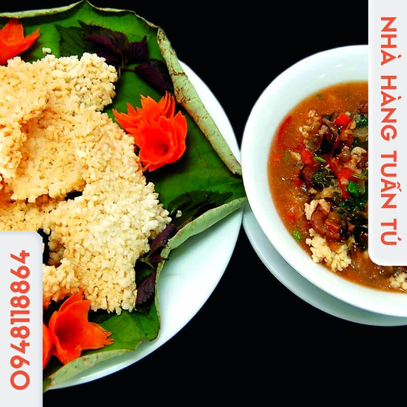 cơm cháy sốt dê Ninh Bình - Hình 2