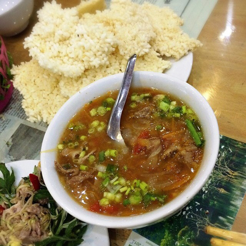 cơm cháy sốt dê Ninh Bình - Hình 4