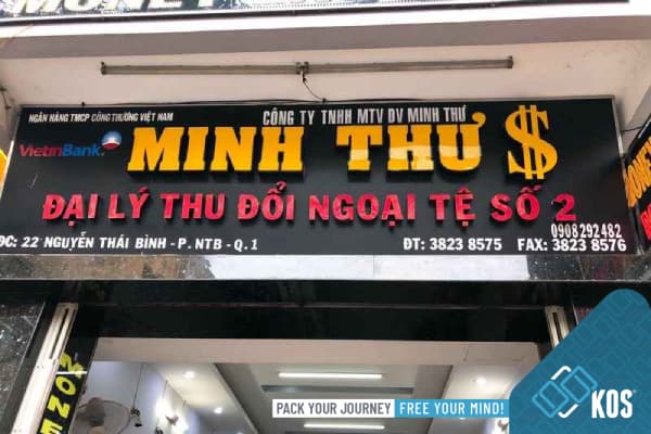 cửa hàng thu đổi ngoại tệ - Hình 2