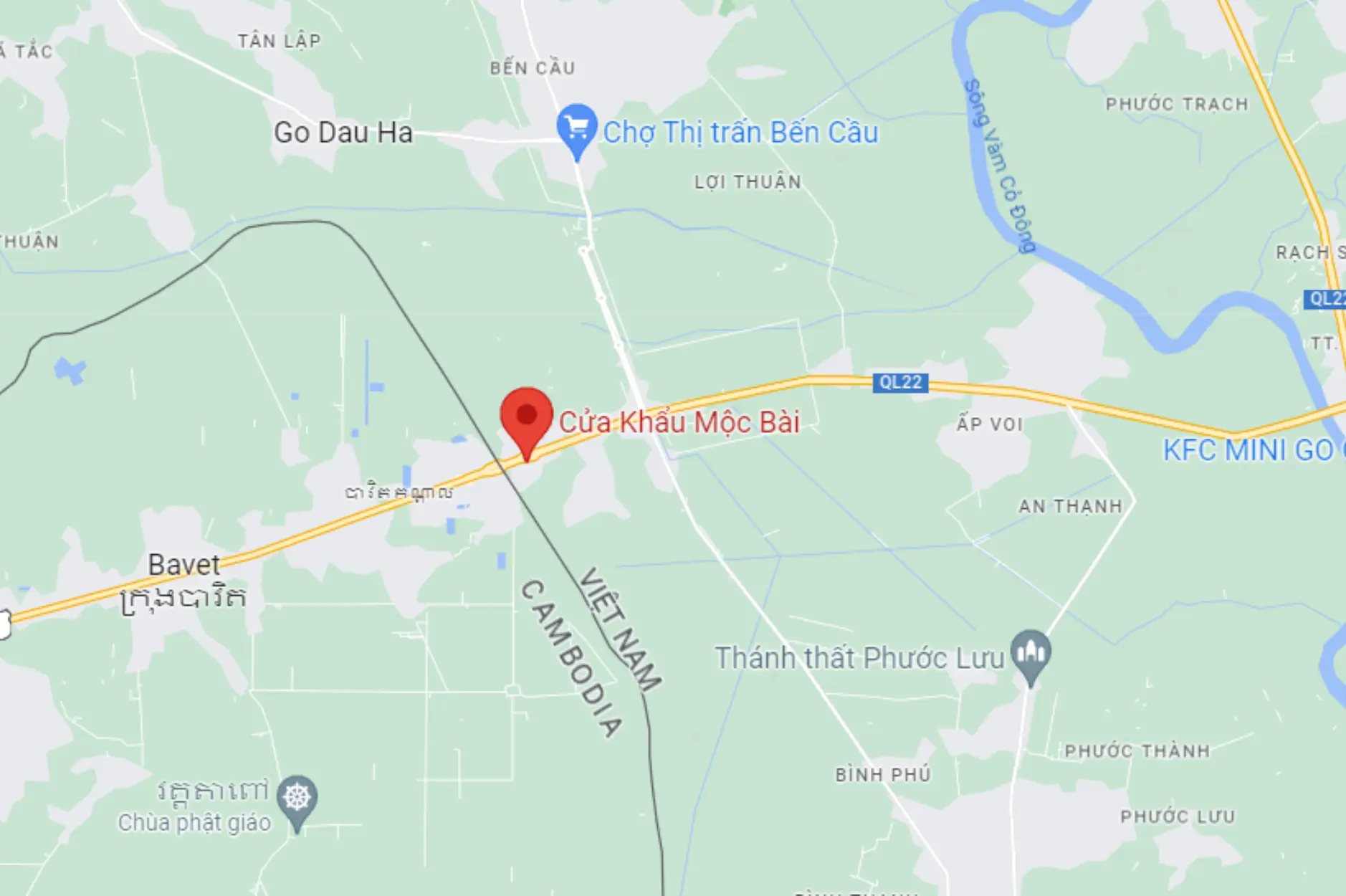 cửa khẩu Mộc Bài ở đâu - Hình 5