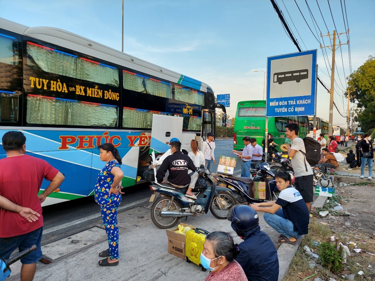 điểm trả khách của nhà xe - Hình 2