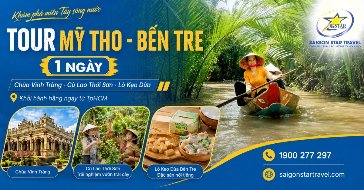du lịch Bến Tre từ TP.HCM - Hình 2