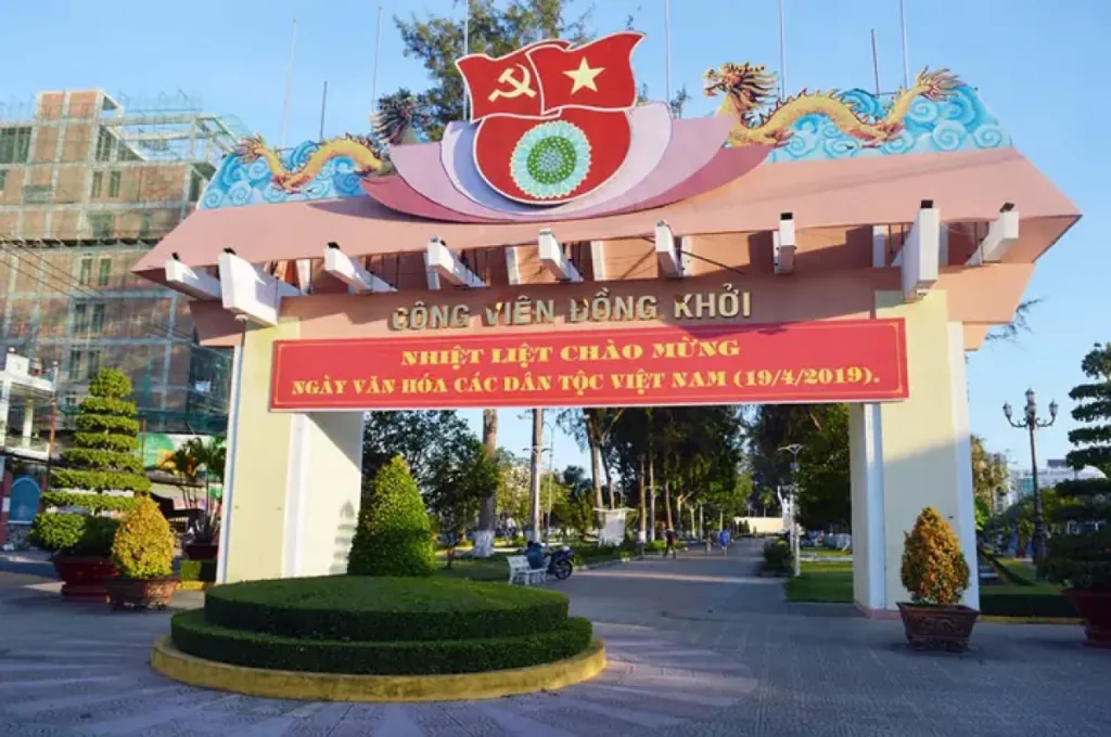 du lịch Công viên Đồng Khởi