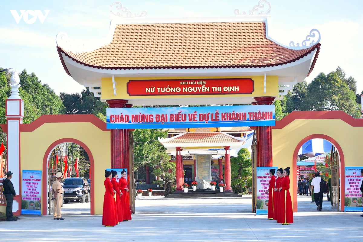 du lịch Khu lưu niệm Nguyễn Thị Định - Hình 2