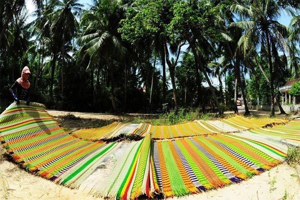 du lịch Làng nghề dệt chiếu Nhơn Thạnh - Hình 2