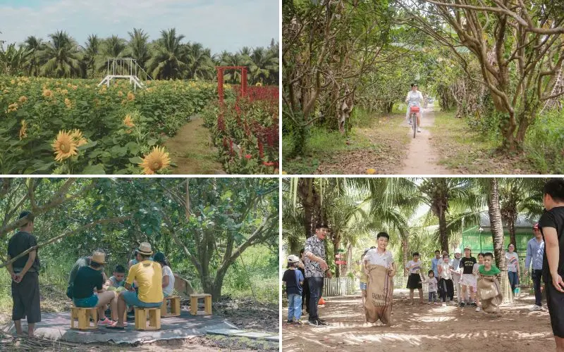 du lịch Miệt vườn Mỏ Cày - Hình 3