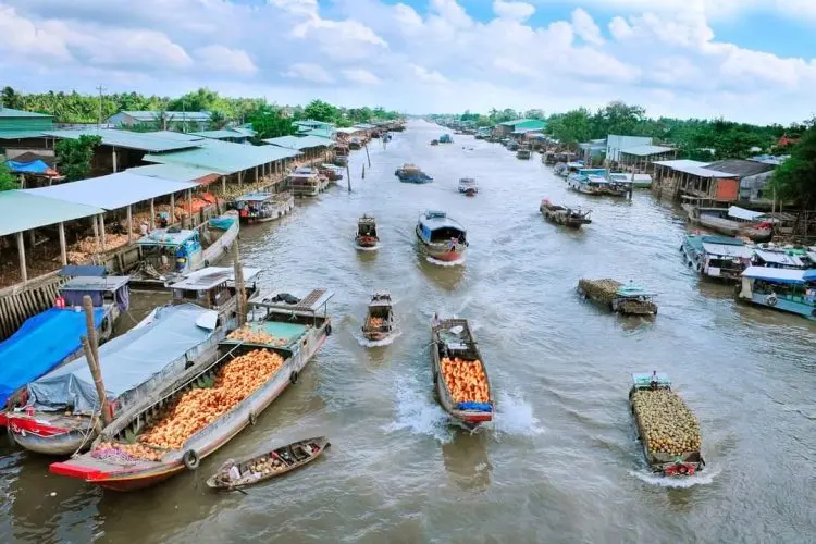 du lịch Sông Cổ Chiên