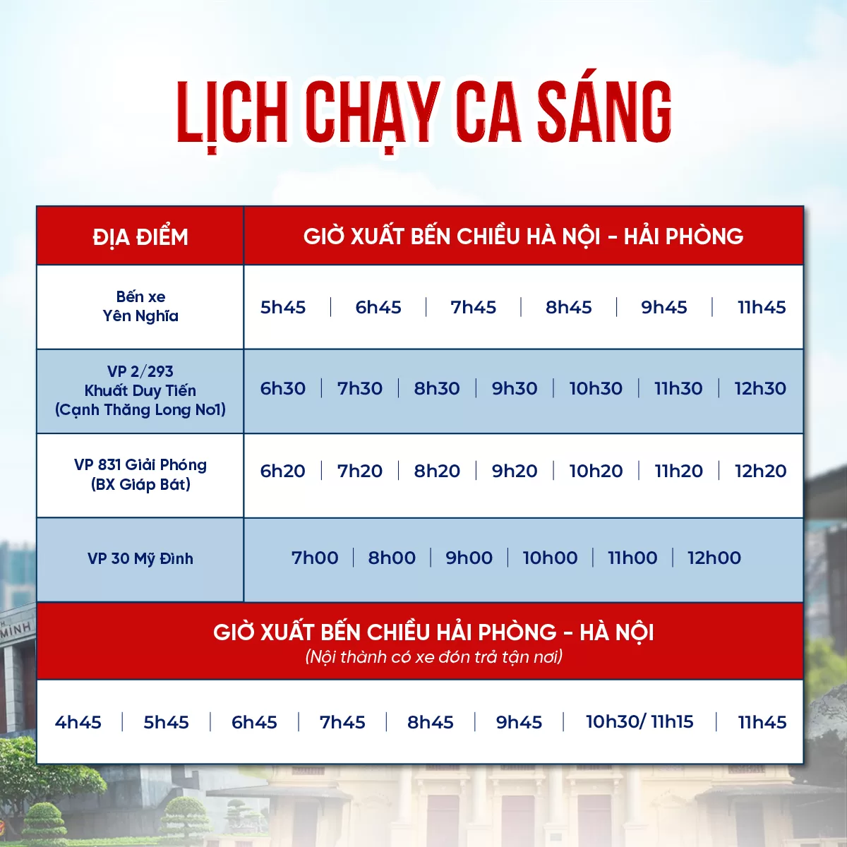 giờ xuất bến nhà xe - Hình 2
