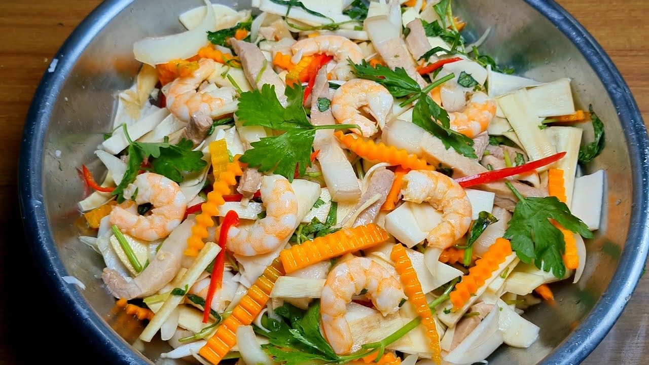 gỏi củ hũ dừa - Hình 5