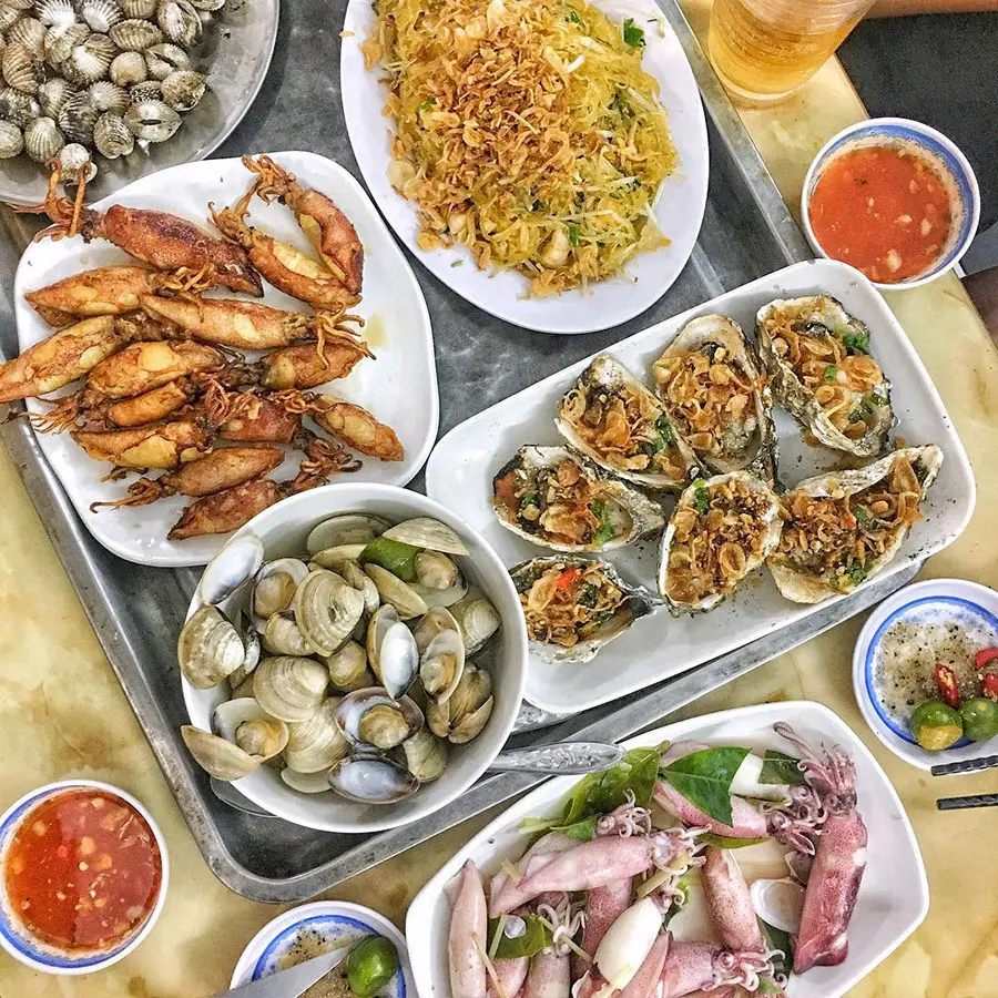 hải sản Thạnh Phú