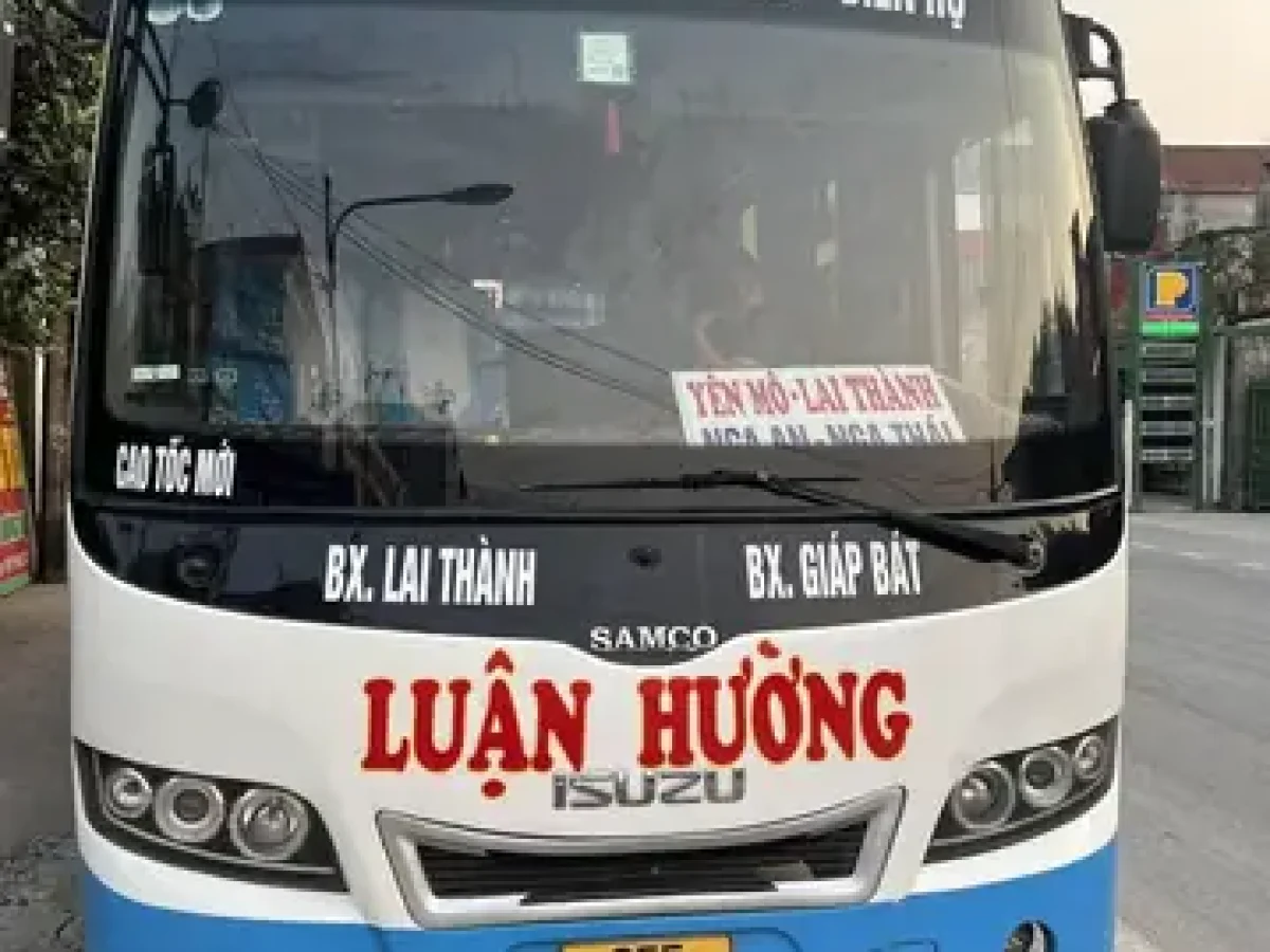 lịch trình nhà xe Luân Hương - Hình 2