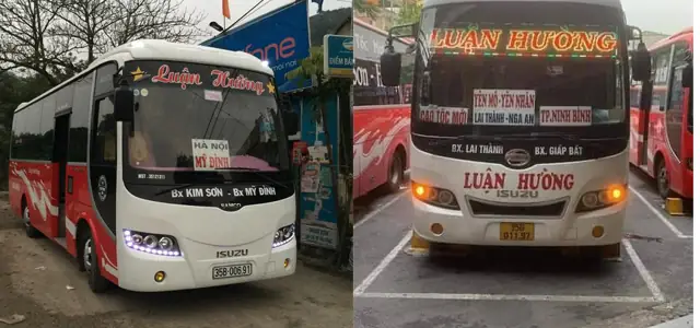 lịch trình nhà xe Luân Hương - Hình 3