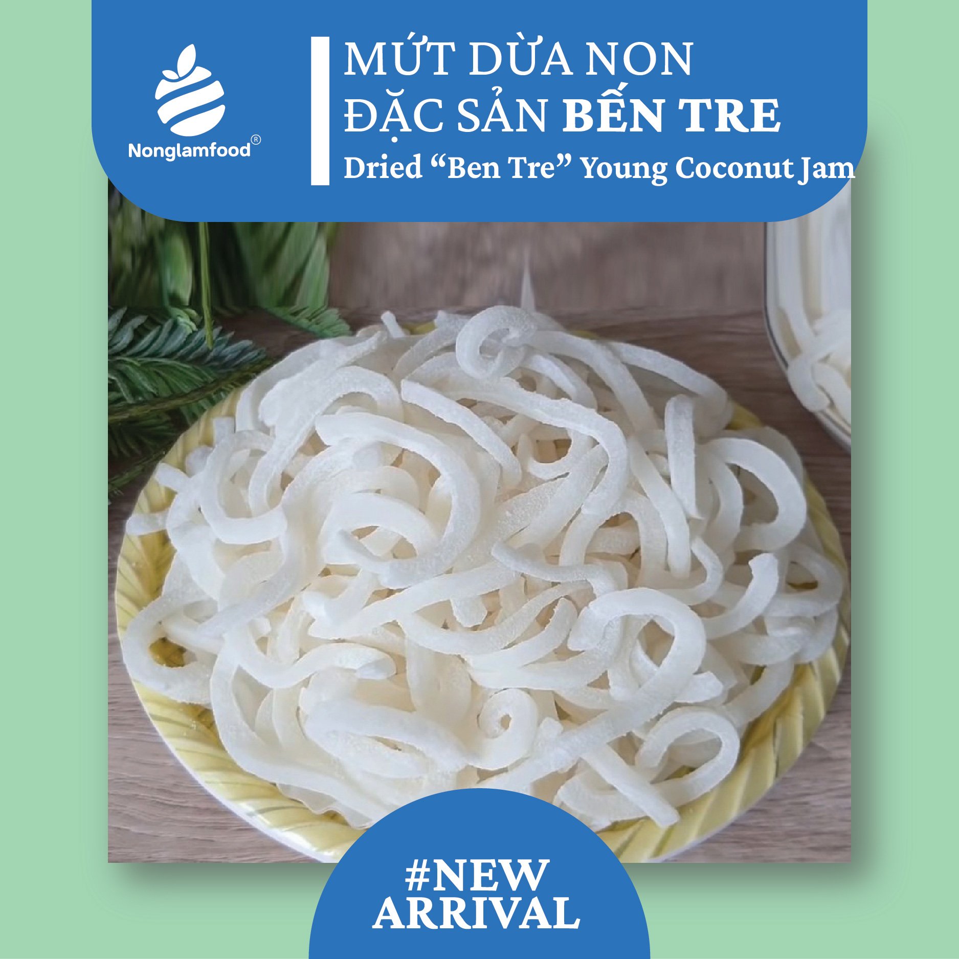 mứt dừa Bến Tre - Hình 2