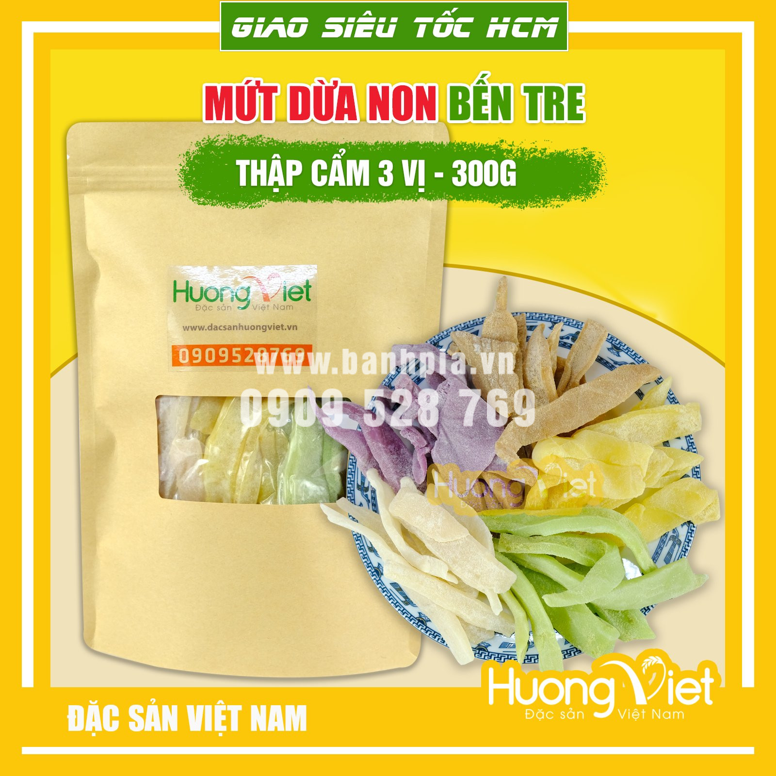 mứt dừa Bến Tre - Hình 3