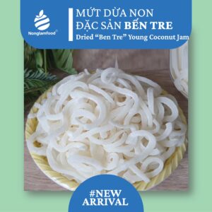mứt dừa non Bến Tre