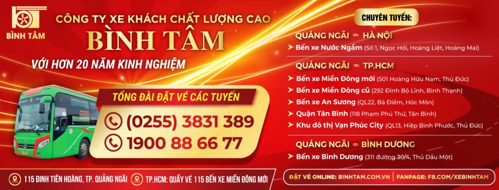 nhà xe bình tâm
