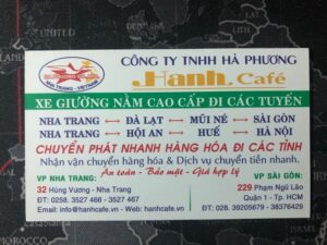 nhà xe hạnh cafe