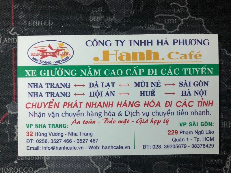 nhà xe hạnh cafe