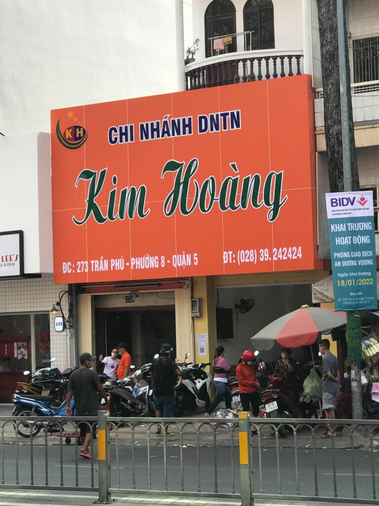 nhà xe kim hoàng