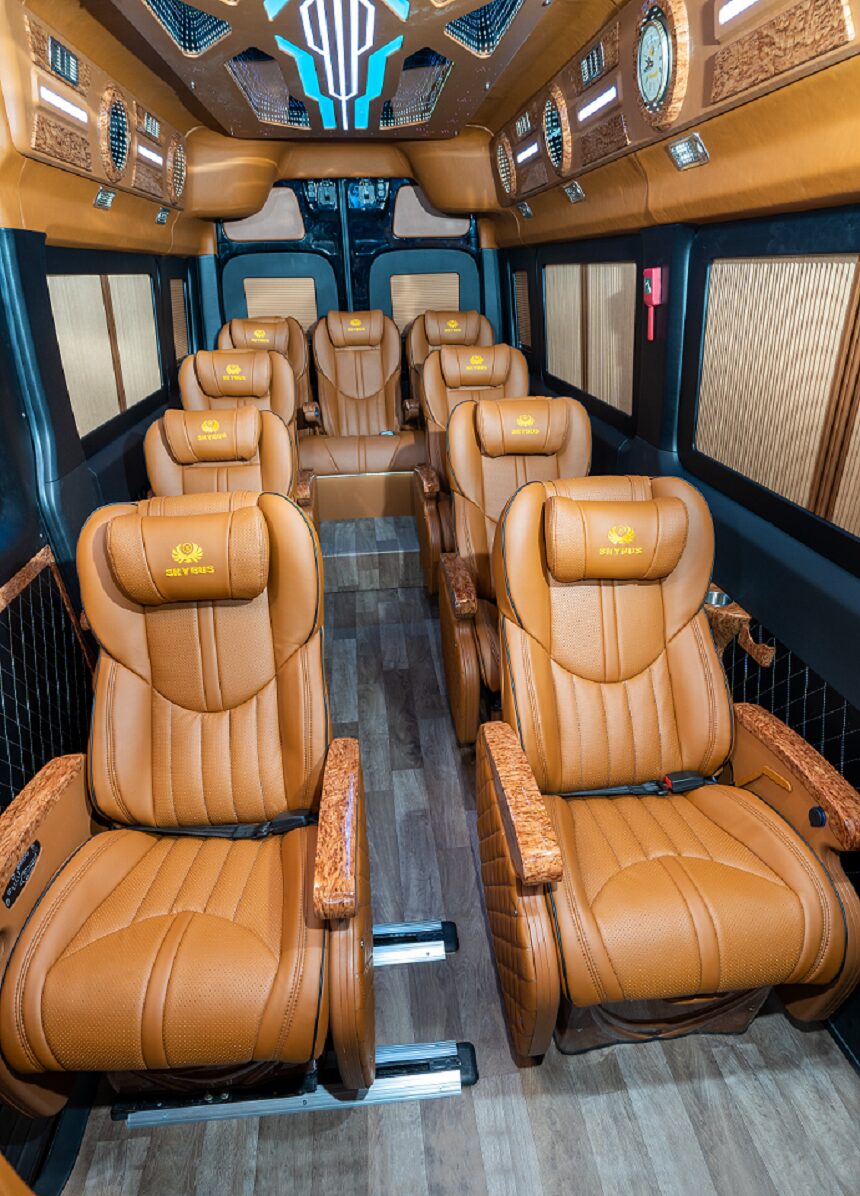nhà xe limousine 11 chỗ - Hình 3