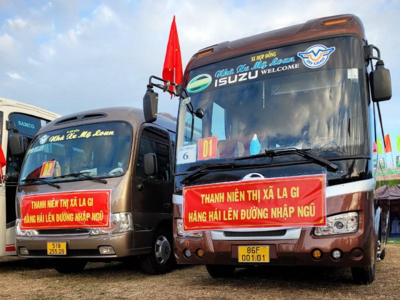 nhà xe mỹ lan
