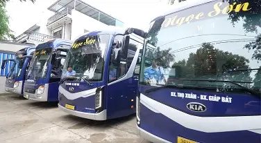 nhà xe ngọc sơn