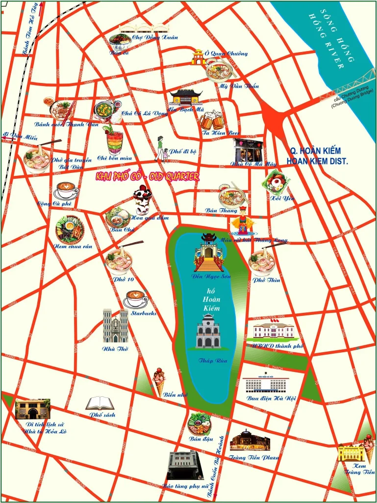 phố Chợ Gạo Hà Nội map - Hình 4