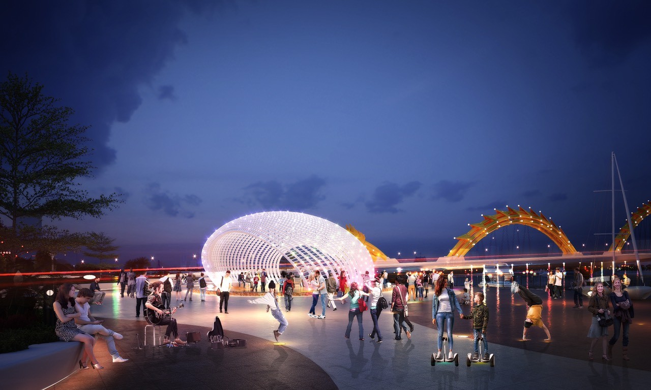 phố đi bộ Bạch Đằng Đà Nẵng - Hình 5