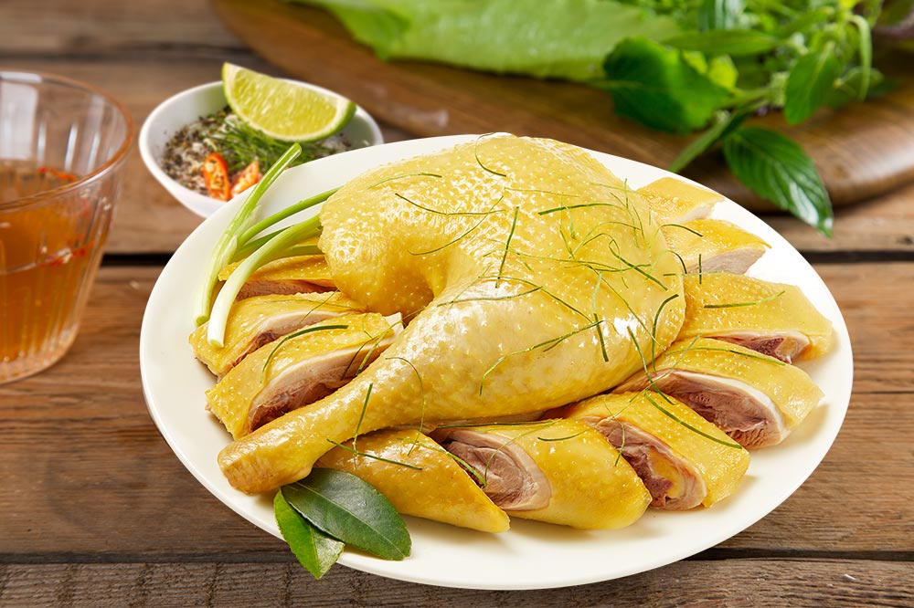 quán gà luộc ngon ở Hà Nội