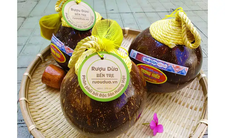 rượu dừa Bến Tre