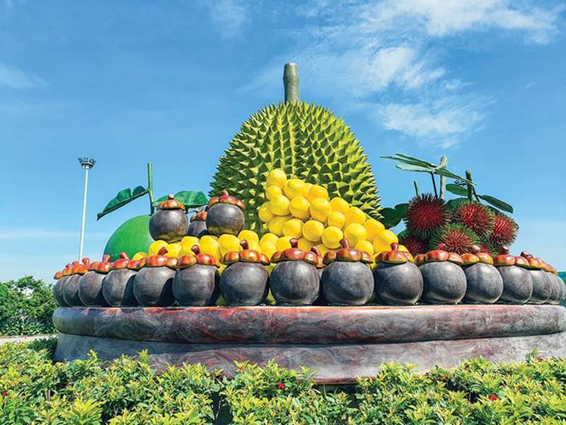sầu riêng Chợ Lách - Hình 1