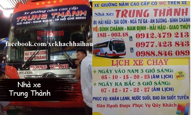 số điện thoại nhà xe - Hình 1