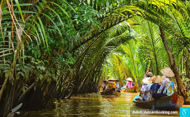 tham quan vườn dừa Bến Tre - Hình 3
